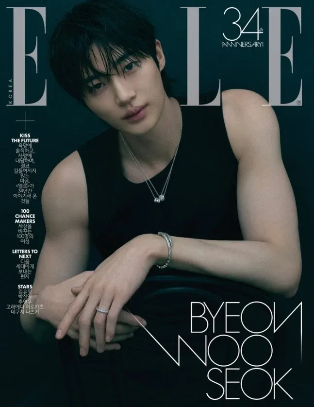A moment captured by a fan of Byeon Wooseok