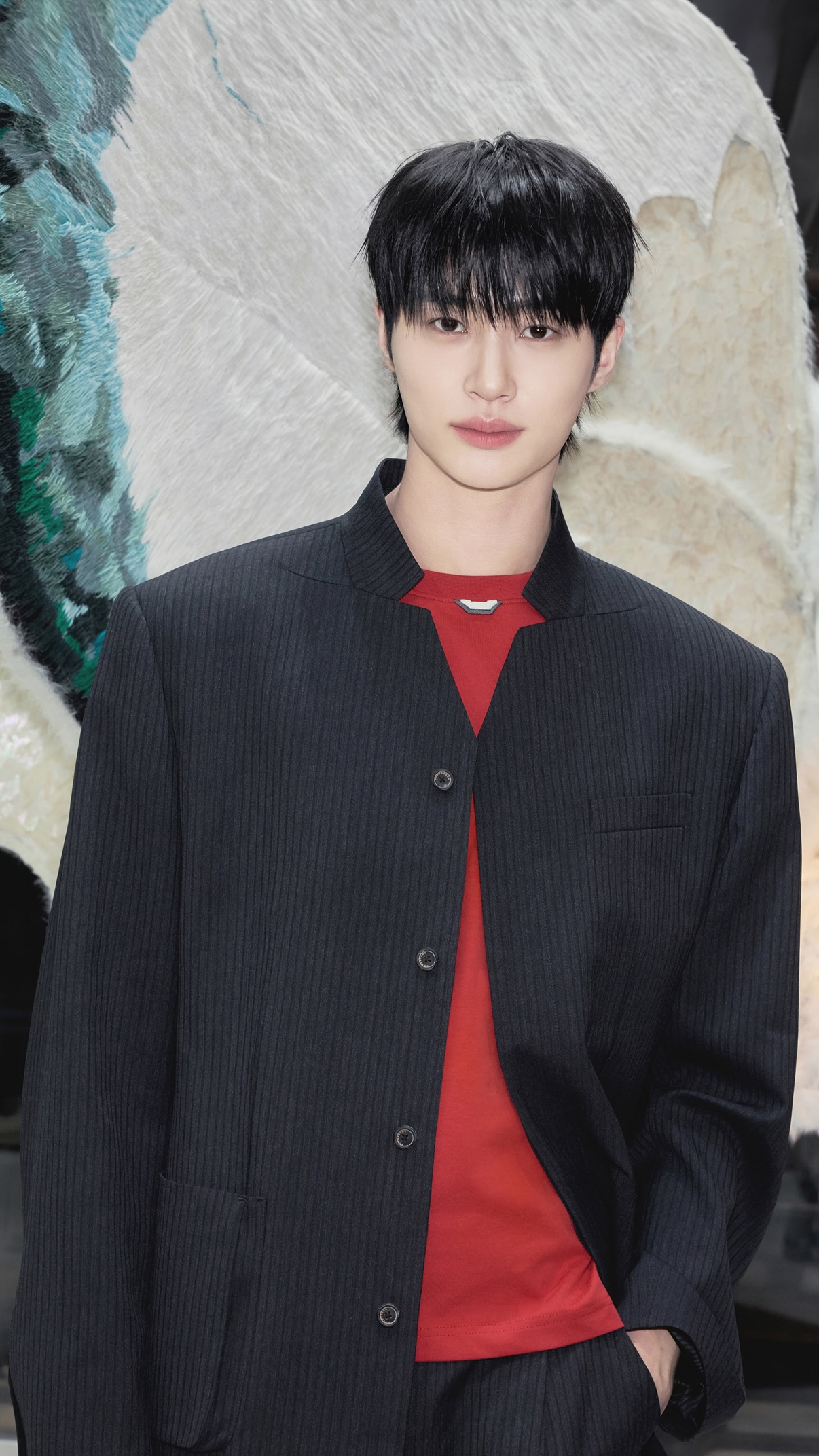 Emotional wallpaper shared by fans for Byeon Wooseok