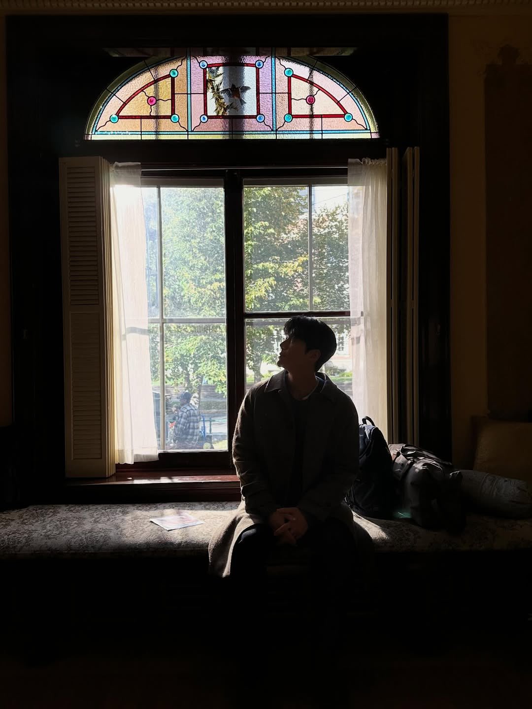 A moment captured by a fan of Kim Seonho