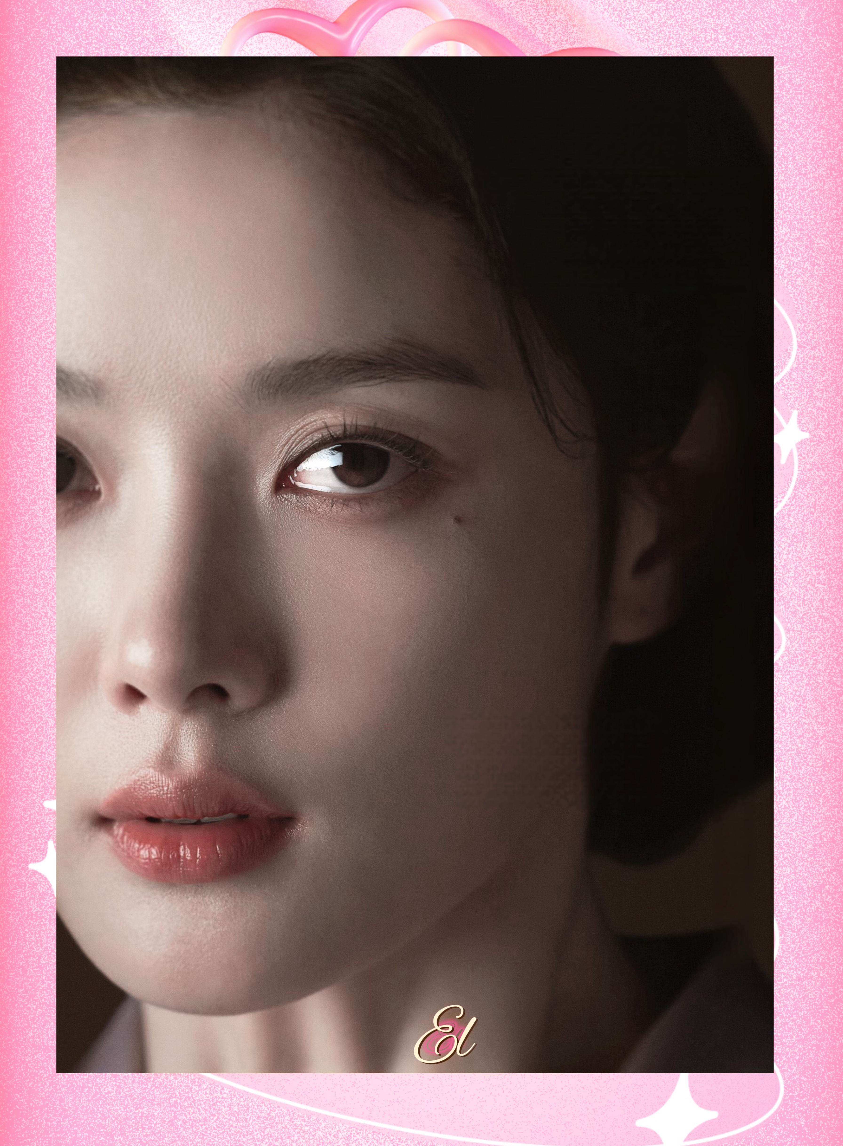 Behind-the-scenes cut of Kim Youjung