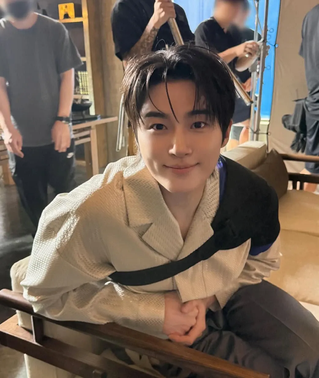 Recent activity shot of Byeon Wooseok