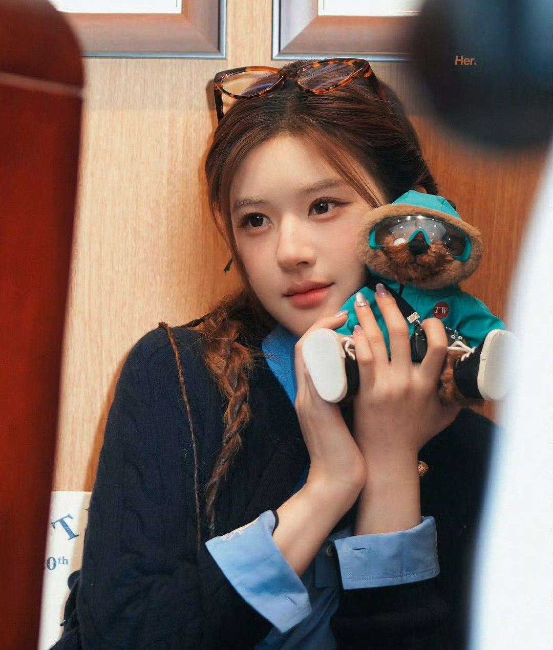 Recent activity shot of Zhao Lusi