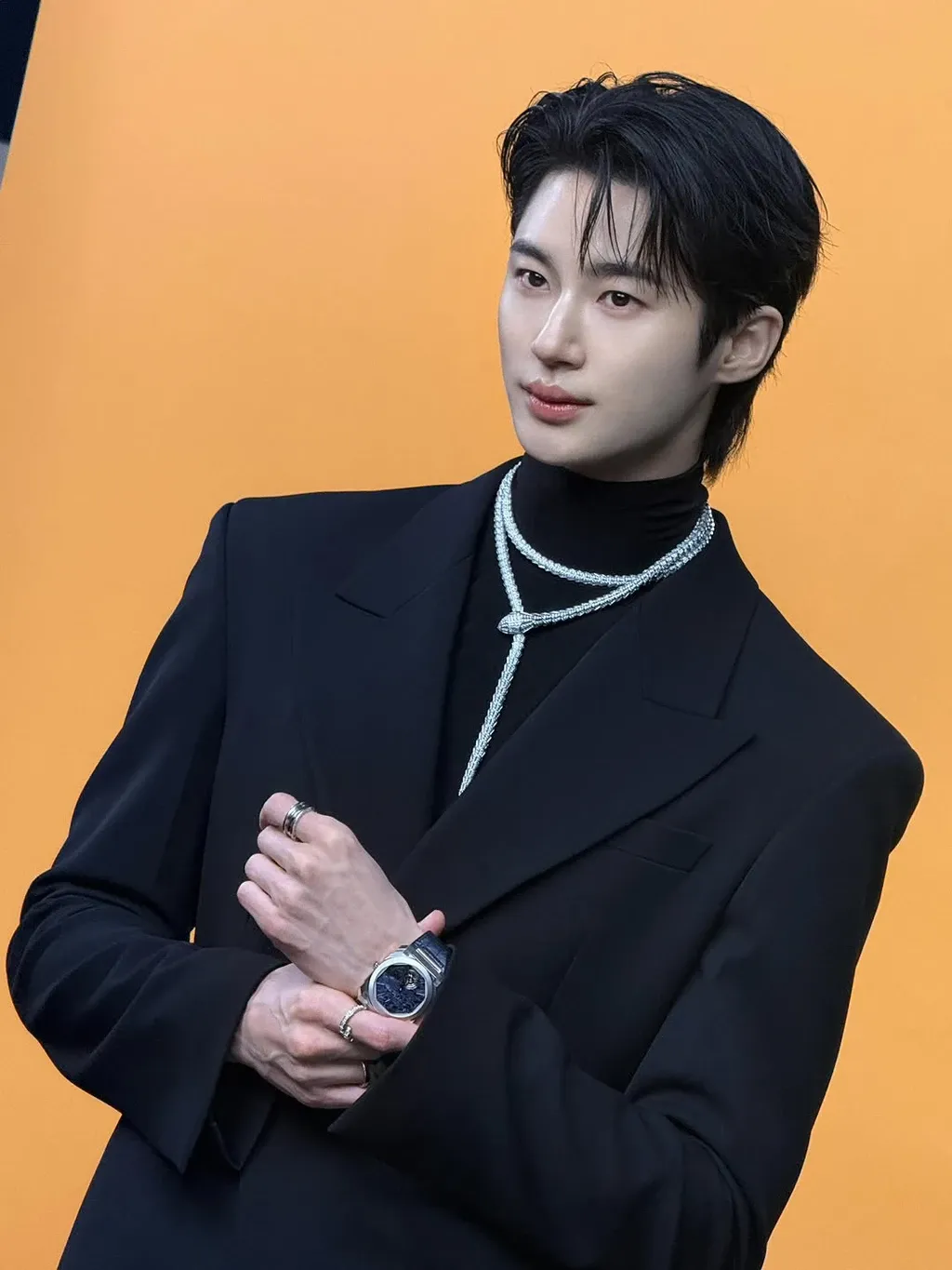 Recent activity shot of Byeon Wooseok