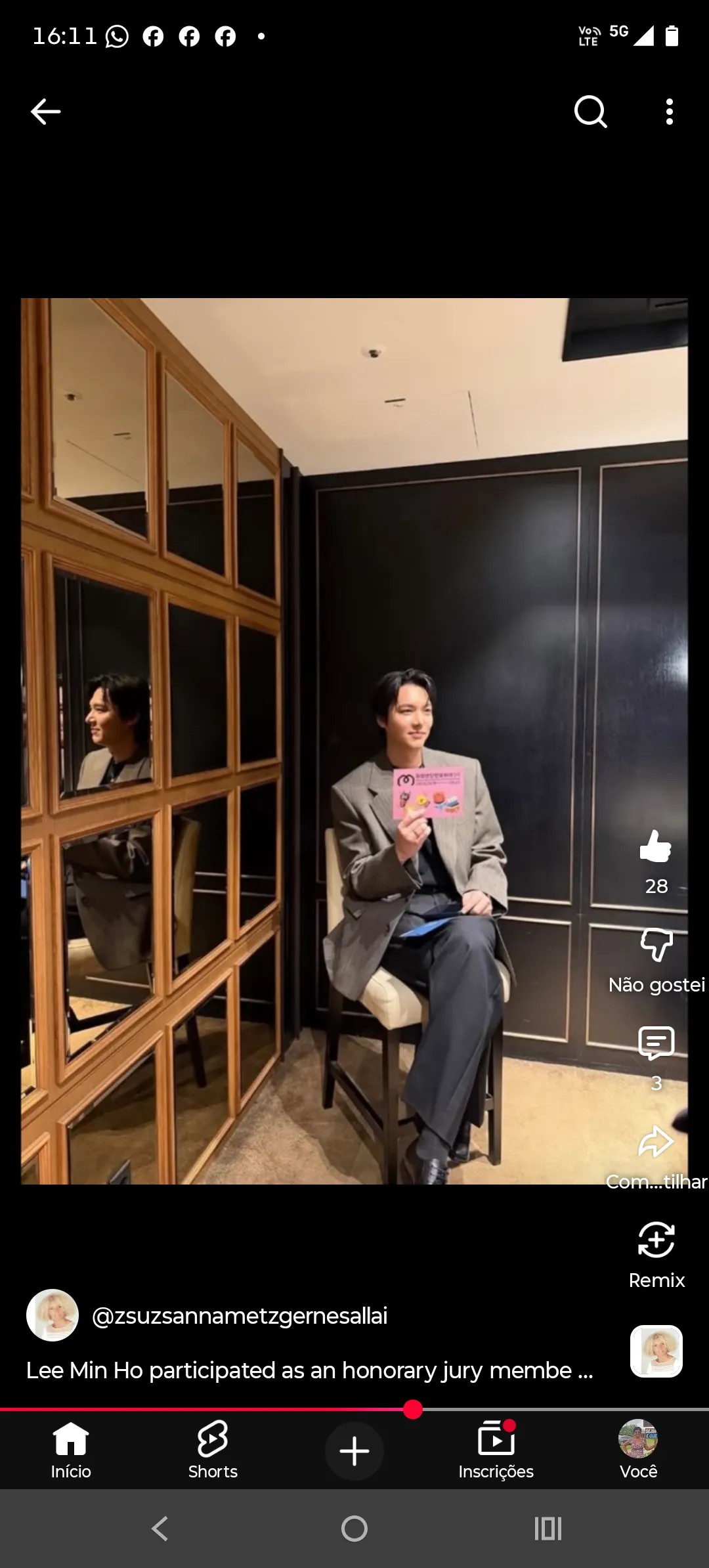 李敏鎬的最新照片