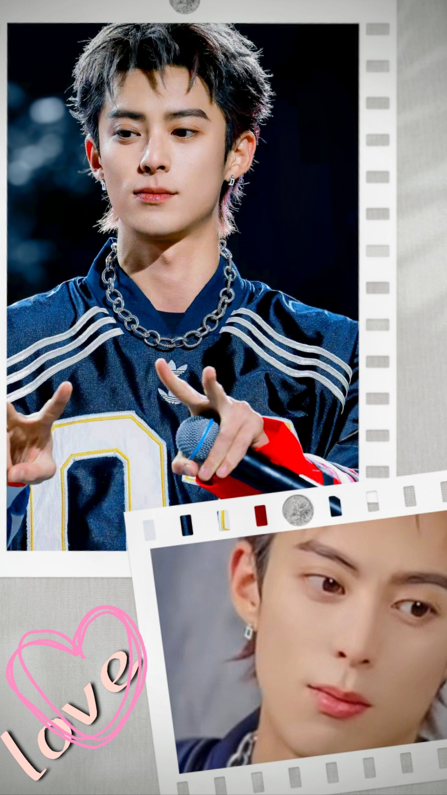 王鹤棣粉丝团喜爱的代表背景图片