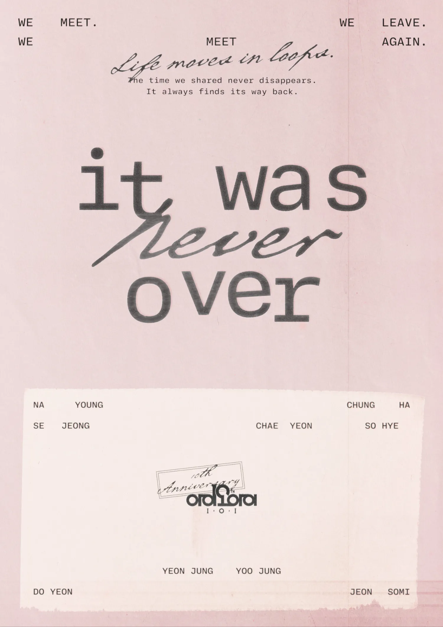 A moment captured by a fan of Kim Sejeong